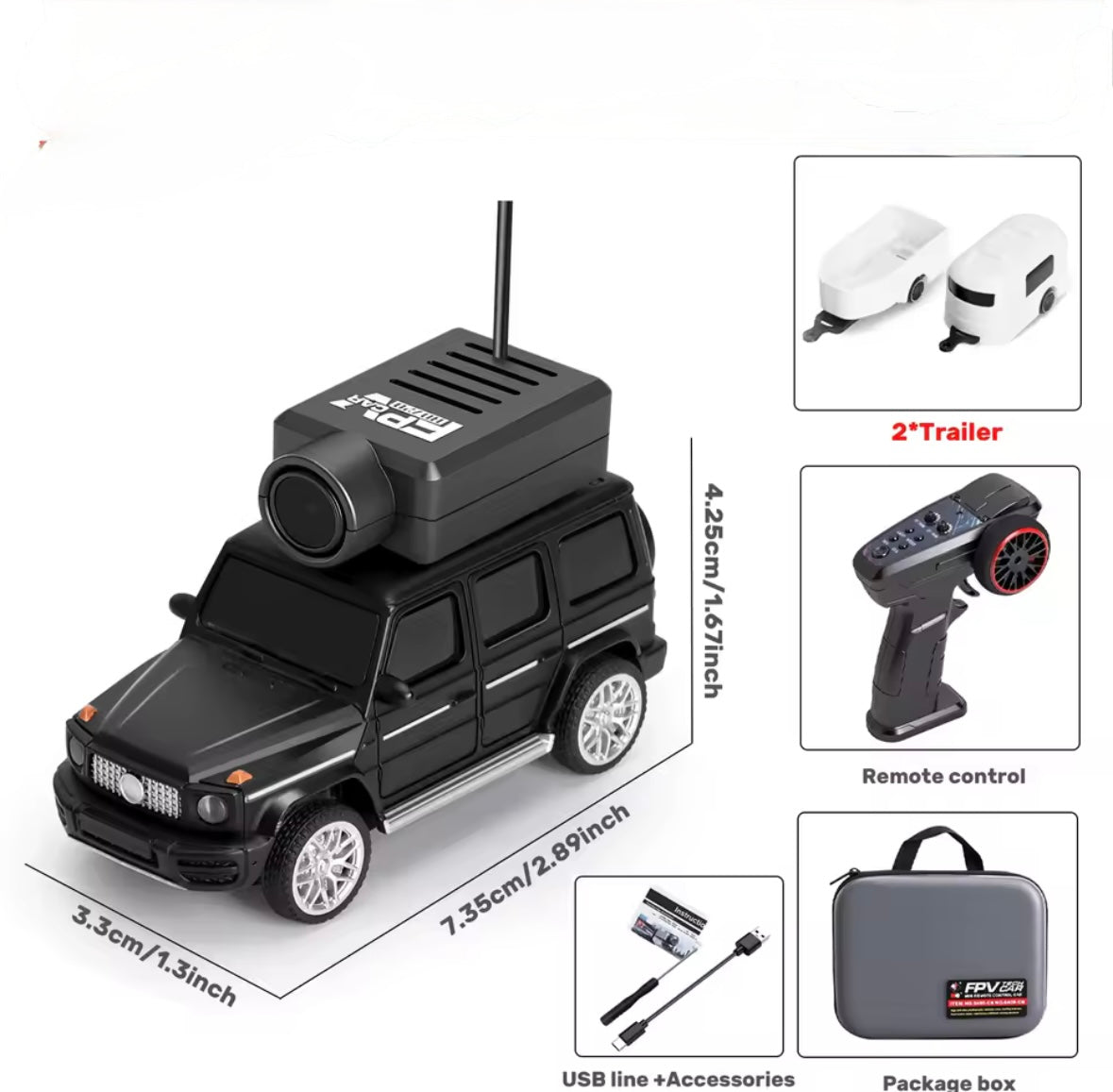 Mini RC Car with camera