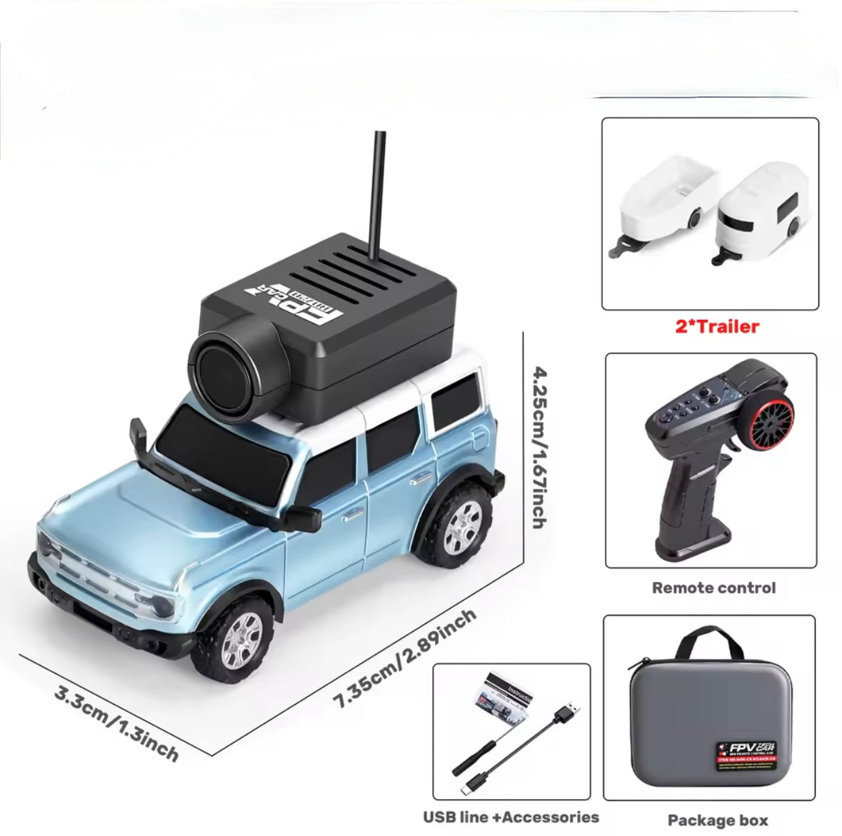 Mini RC Car with camera