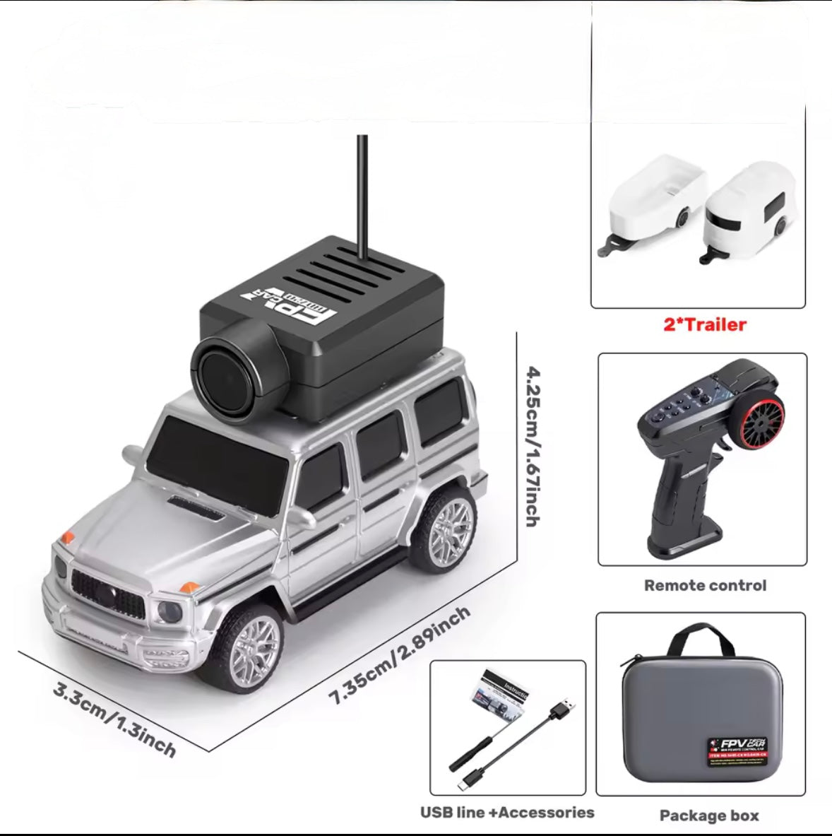 Mini RC Car with camera
