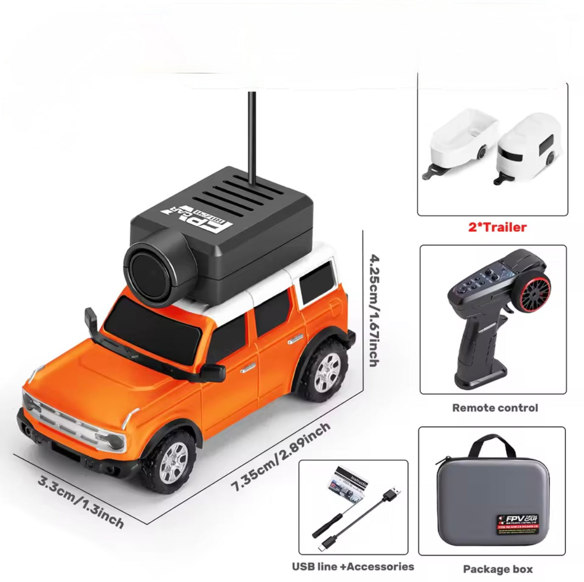Mini RC Car with camera