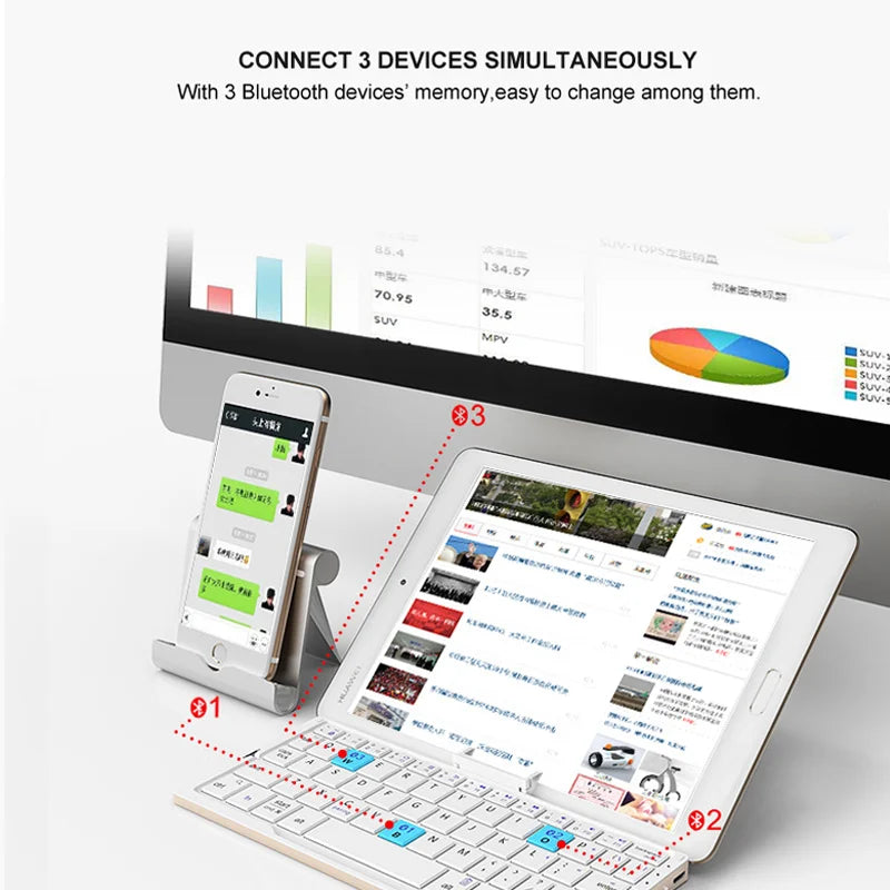 Portable Wireless Keyboard