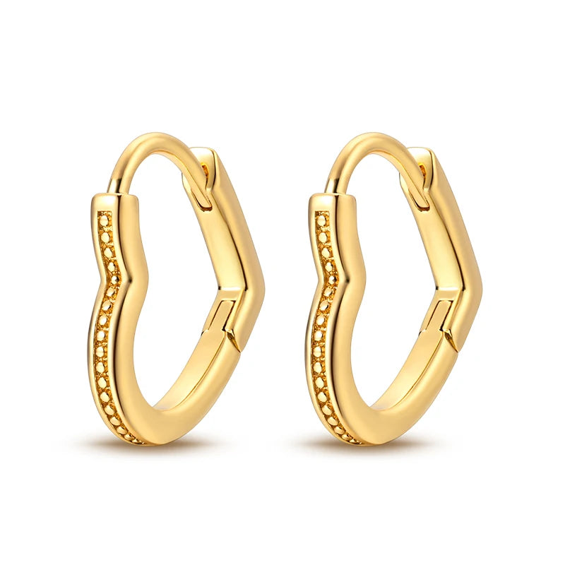 Contour Shine Huggie Earrings